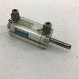 Festo ADVULQ-16-30-PA-S20 Pneumatic Cylinder 1/4" Shaft OD Ram 1 5/16 Shaft L