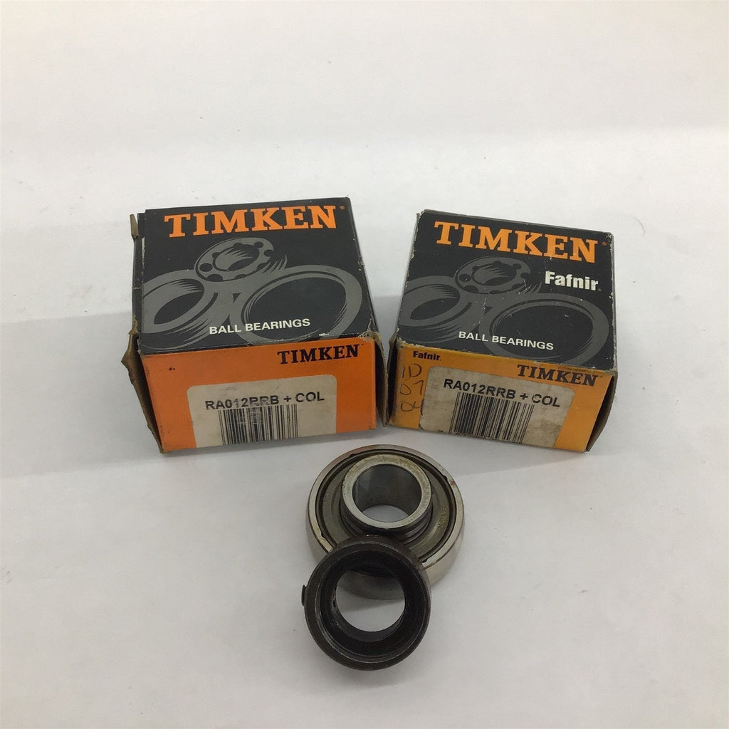 Timken RAO12RRB+COL Ball Bearing Lot Of 2