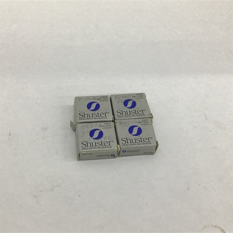 Shuster 6003 2RSJEM Precision Bearing Lot Of 4