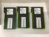 Allen-Bradley 1771-0AD Ser C AC Output Module 10-138 VAC Lot Of 3