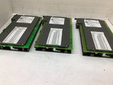 Allen-Bradley 1771-0AD Ser C AC Output Module 10-138 VAC Lot Of 3