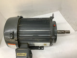 Emerson B075 AC Motor 5HP 208-230/460V 1745 RPM 4P 184JM 3PH 60Hz TE