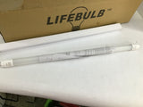 LifeBulb LBP8F1050A Glass T8 G13 9W Frosted 16 Bulbs