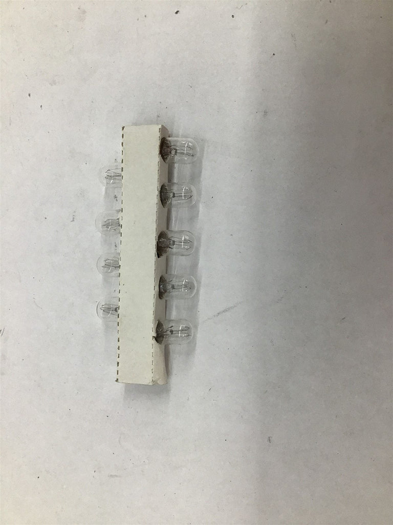 Damar 967 Clear Indicator Light Bulbs T3 1/4" Lot of 9