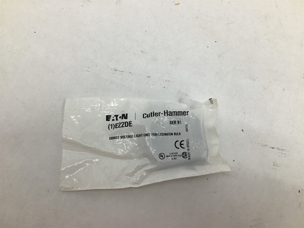 Eaton Cutler-Hammer E22DE Ser B1 Pilot Light