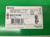 Schneider Electric Multi 9 60110 C60 Circuit Breaker Lot Of 3