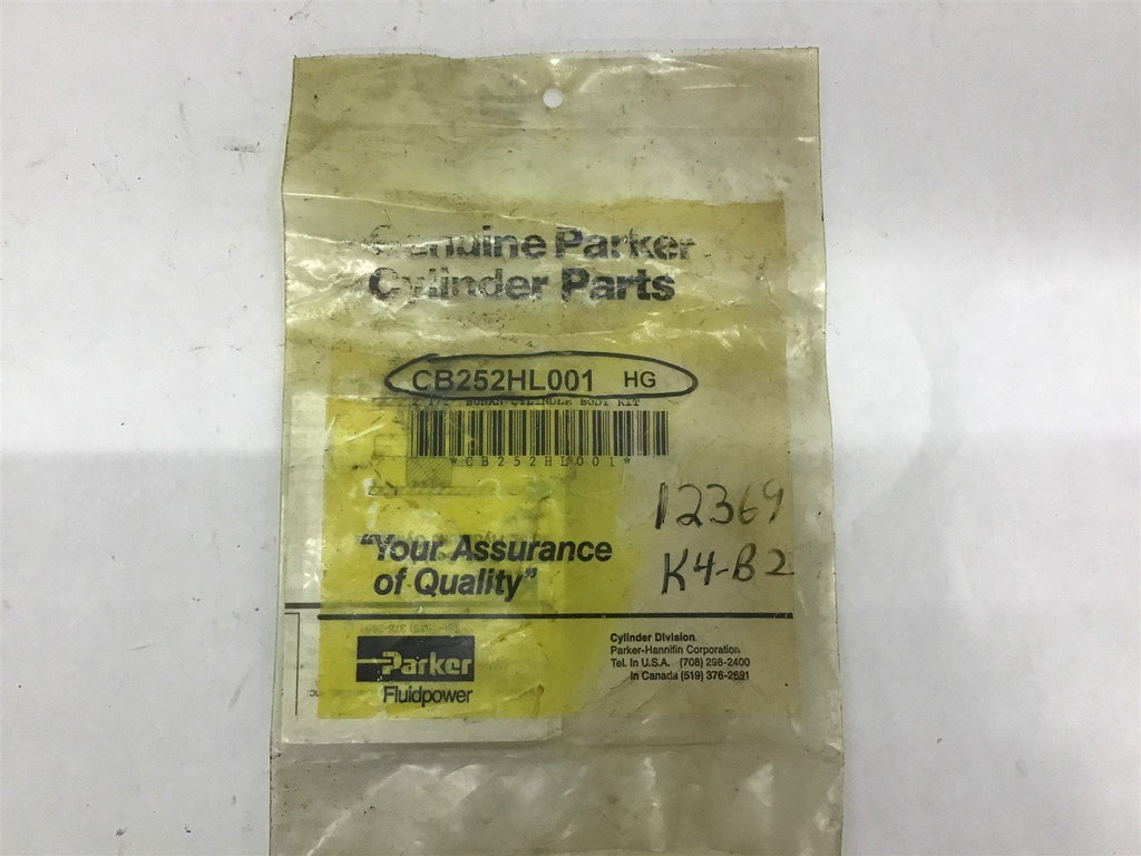 Parker CB252HL001 HG 2-1/2" Bunan Cylinder Body Kit