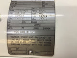 GE 5KS49UN4584A AC Motor 1HP 208-230V 1725/1425RPM 56C 3PH 60-50Hz TENV
