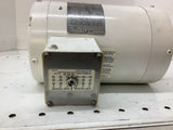 GE 5KS49UN4584A AC Motor 1HP 208-230V 1725/1425RPM 56C 3PH 60-50Hz TENV