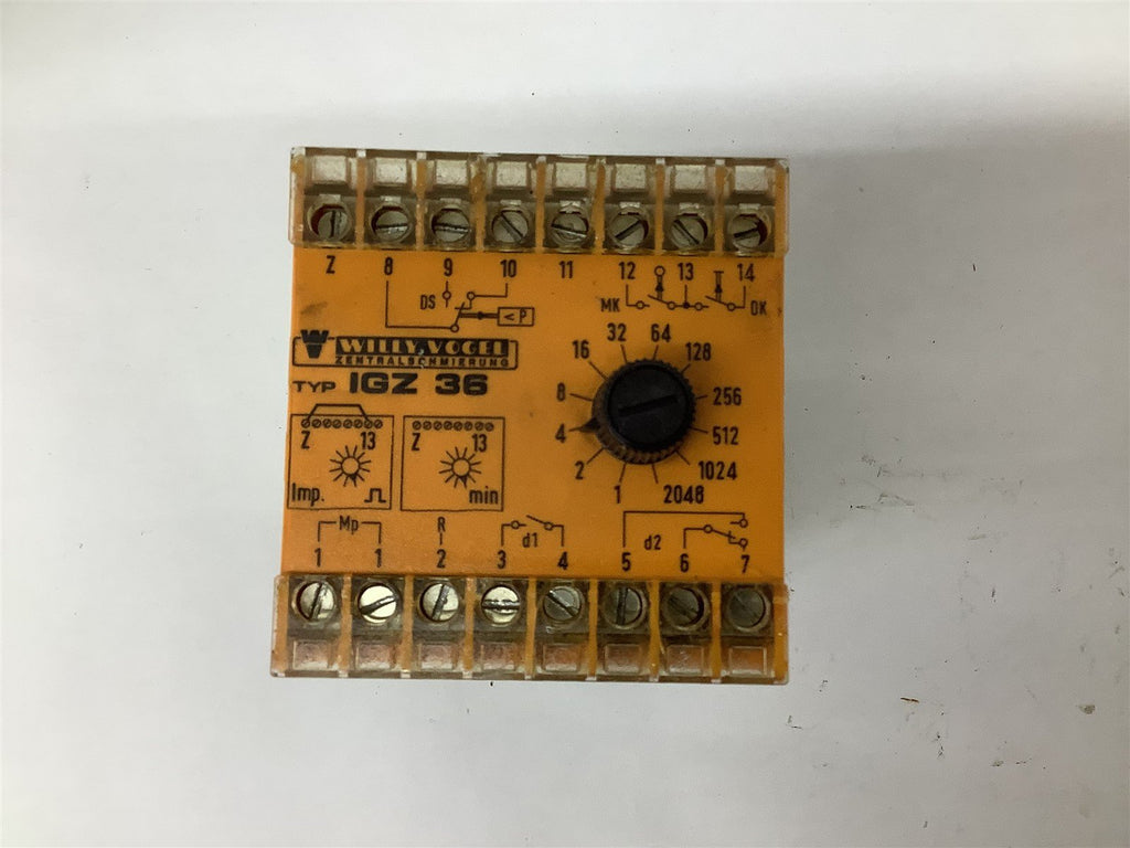 Willy Vogel IGZ36 6A Control Unit