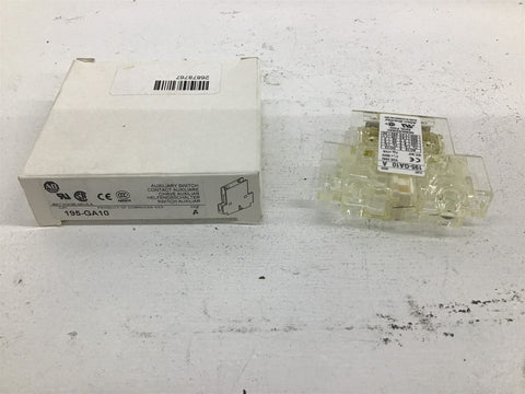 Allen Bradley 195-GA10 Auxiliary Switch