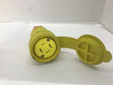 Ericson 2424-C Straight Connector Perma-Tite Nema L16-20CONN