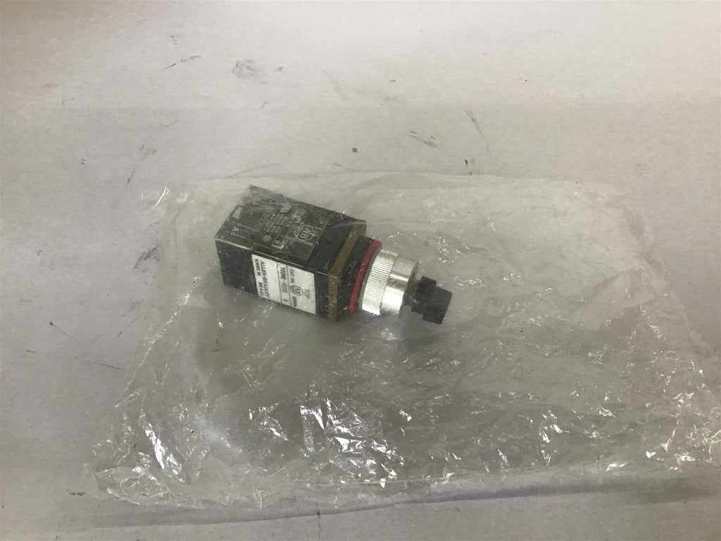 Allen Bradley 800MR-HX2B Selector Switch 2 Postion 300 Vac