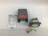 Hubbell HBL2430AR Receptacle Angle Housing Safety Shroud Twist & Lock