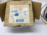 Magnetek 418AC Motor 1/15HP 115/230 V 3600 RPM 2P 1 Ph 60 Hz