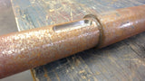 DRIVE SHAFT 40" LONG, 2 " OD WITH 5 STEPS, 3 KEYWAYS