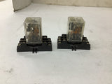 Potter Brumfield KU-4699 Relay 120V 50/60 Hz 600434-5R Base Lot Of 2