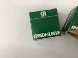CR One 99076 Speedi Sleeve 3/4" ID x 2" L Shaft Repair Sleeve Lot Of 4