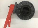 Butterfly Valve 1010 Size 80 MM 3" Body UPVC Seat EPDM 150 PSI
