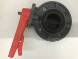 Butterfly Valve 1010 Size 80 MM 3" Body UPVC Seat EPDM 150 PSI