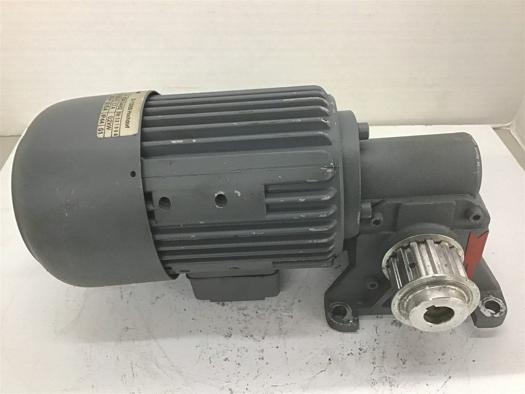 Buser D-73269 Hochdorf Gear Motor 0.2KW 200V 3000RPM