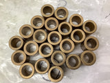 Brass Bushings 1/2" ID x 3/4" OD x 3/4" T Lot Of 23