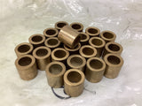 Brass Bushings 1/2" ID x 3/4" OD x 3/4" T Lot Of 23