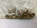 Brass Bushings 1/2" ID x 3/4" OD x 3/4" T Lot Of 23