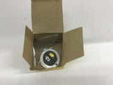 Hubbell HBL7468 Midget Locking Flanged Receptacle 2Pole 2Wire 15A 125V