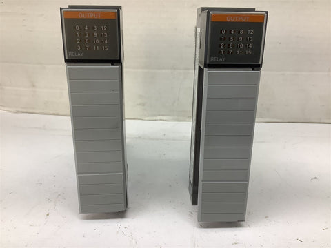 Allen Bradley 1746-OW16 OUTPUT BOARD Ser C Lot Of 2