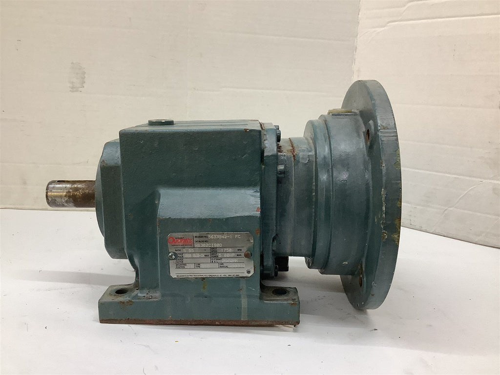 Dodge HB382CI90D Gear Reducer 5.55:1 R 1750RPM 5HP INLINE