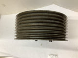 Pulley 4-1/4" ID x 14" OD x 5-3/4" W x 8 Groove x 9/16" Groove Width