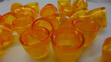 Lot Of 23 Idec Indicator Amber Lens, 2Mm Id