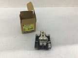 Square D 8501C015V20 Power Relay Contact SPDT 30 Amp 300 VAC Coil 120 V 50-60 HZ