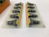 IDEC AL6H-M24 YP Illuminated Pushbutton Box of Ten