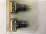 IDEC AL6H-M24 YP Illuminated Pushbutton Switches Box Of 10