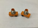 Lumberg ASBS 2 M8 2 Way Sensor Splitter Lot Of 2
