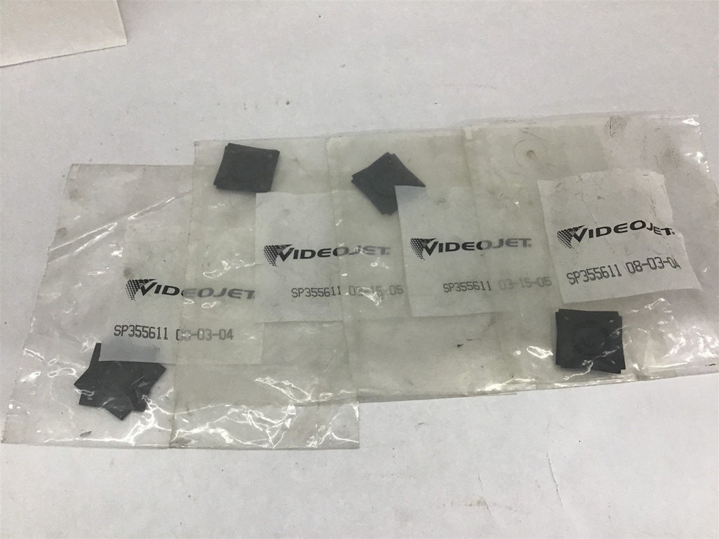 Videojet SP355611 Adder Valve Diaphragm Lot Of 4