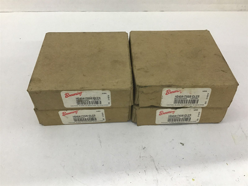 Browning HB40A1 7X5/8 Idler Sprocket Lot Of 4