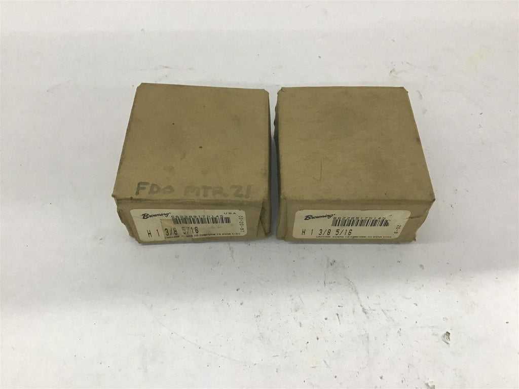 Browning H13/8" Masterdrive Double Split Taper Bushing Lot Of 2