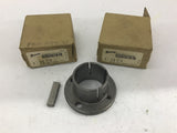 Browning H13/8" Masterdrive Double Split Taper Bushing Lot Of 2