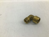 Brass 90 Degree Pipe Fitting 10mm To 11mm Lot Of 20