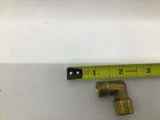 Brass 90 Degree Pipe Fitting 10mm To 11mm Lot Of 20