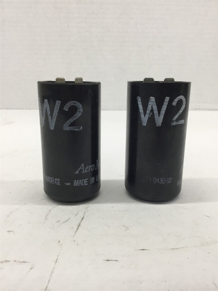 Aero M 189-227MFD Capacitor Lot Of 2 110Vac