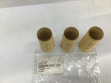 5311-03 Shot Blast Brass Filter Element Sleeve Lot Of 3