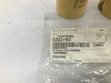 5311-03 Shot Blast Brass Filter Element Sleeve Lot Of 3