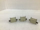 Siemens 3NA3814 Fuse 35 Amp 500 Volts Lot of 3