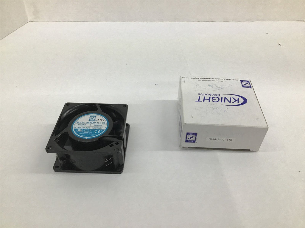 Orion 0A80AP-11-1 TB Fan 115 VAC 50/60Hz
