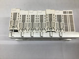 Schneider BMXXBP0400 4 Slott Backplane with Power Supply and Modules