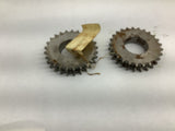 Double Sprocket 1.875 inch Bore (Lot Of 2)
